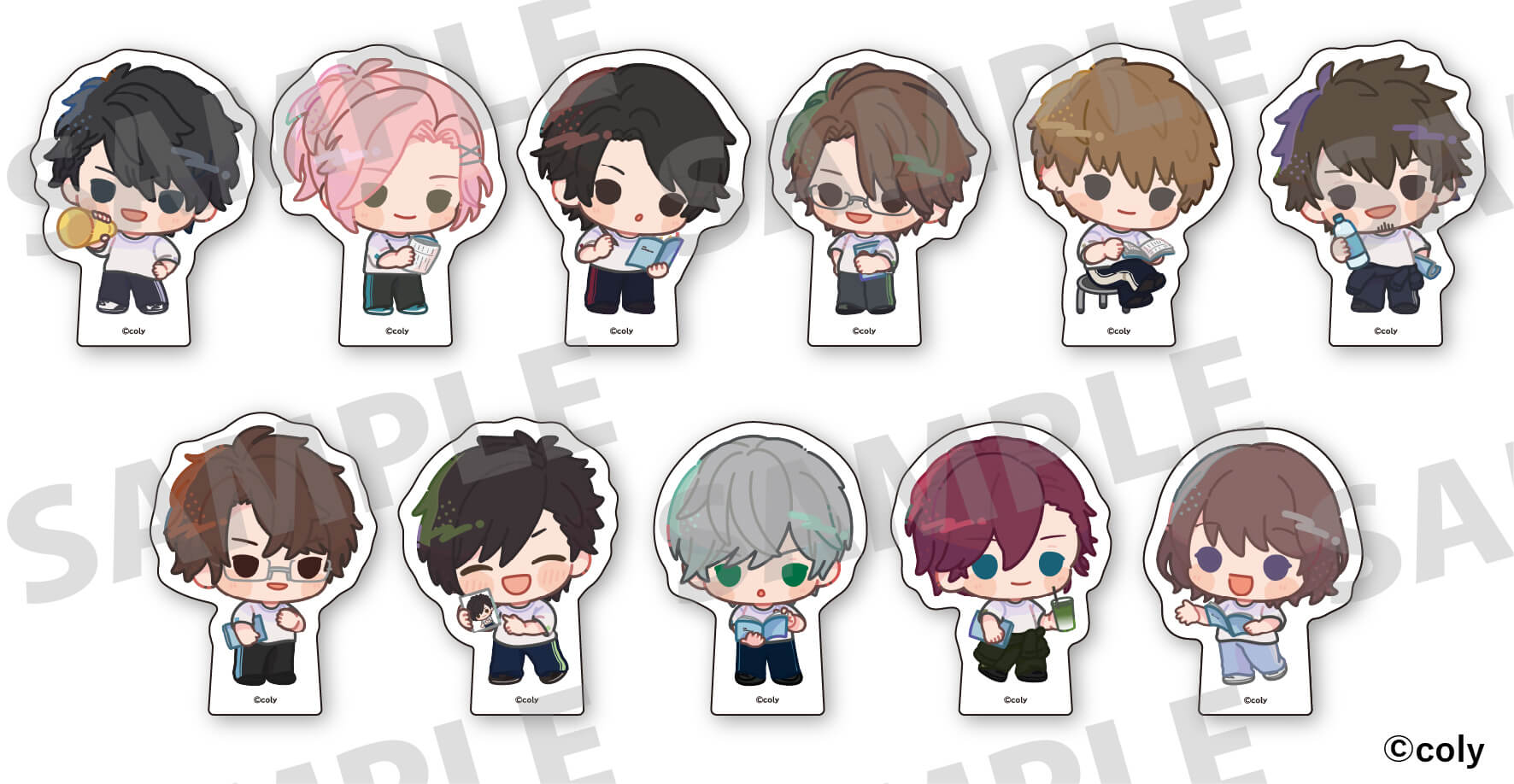 描きおこしダイカットアクリルブロックA【マトリ・警視庁】