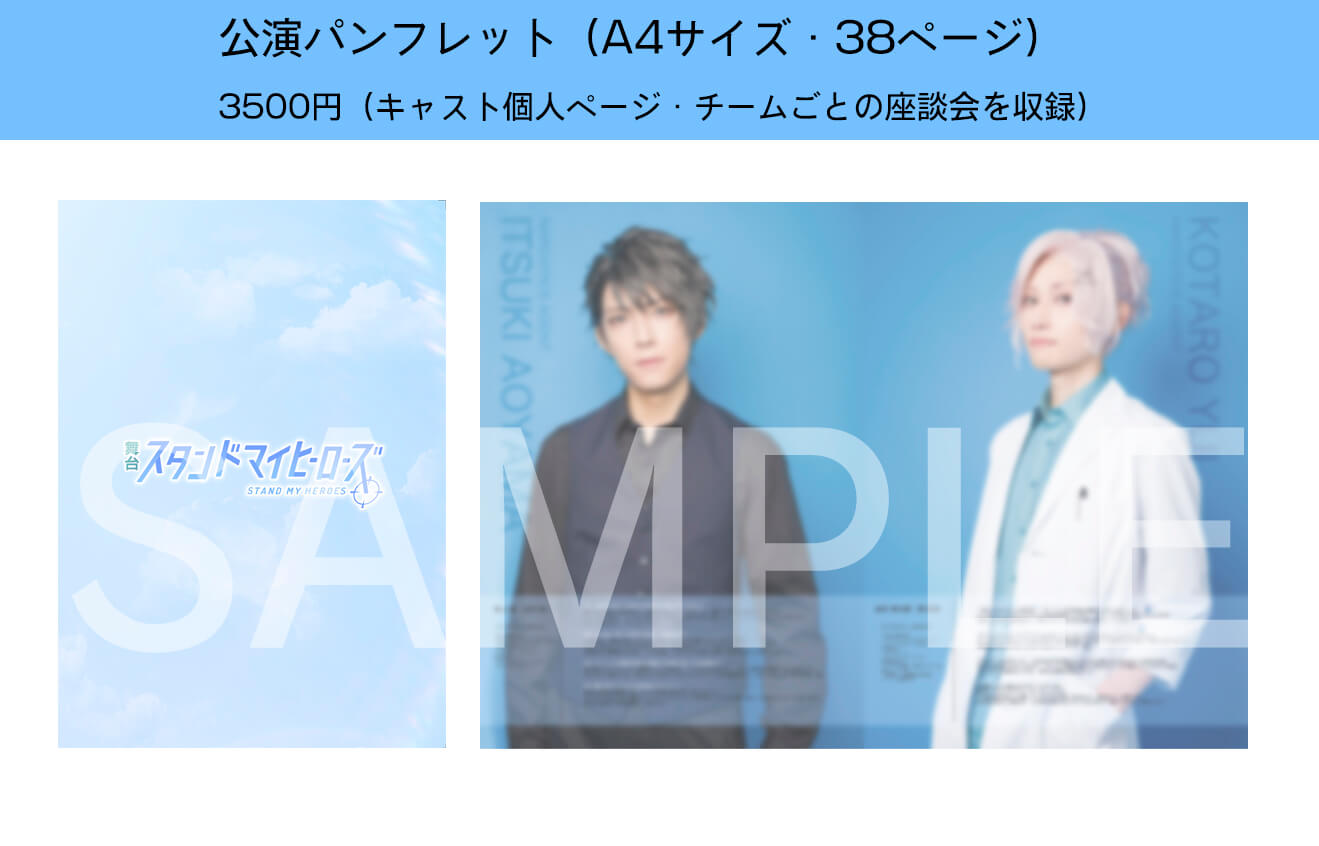 公演パンフレット：3,500円