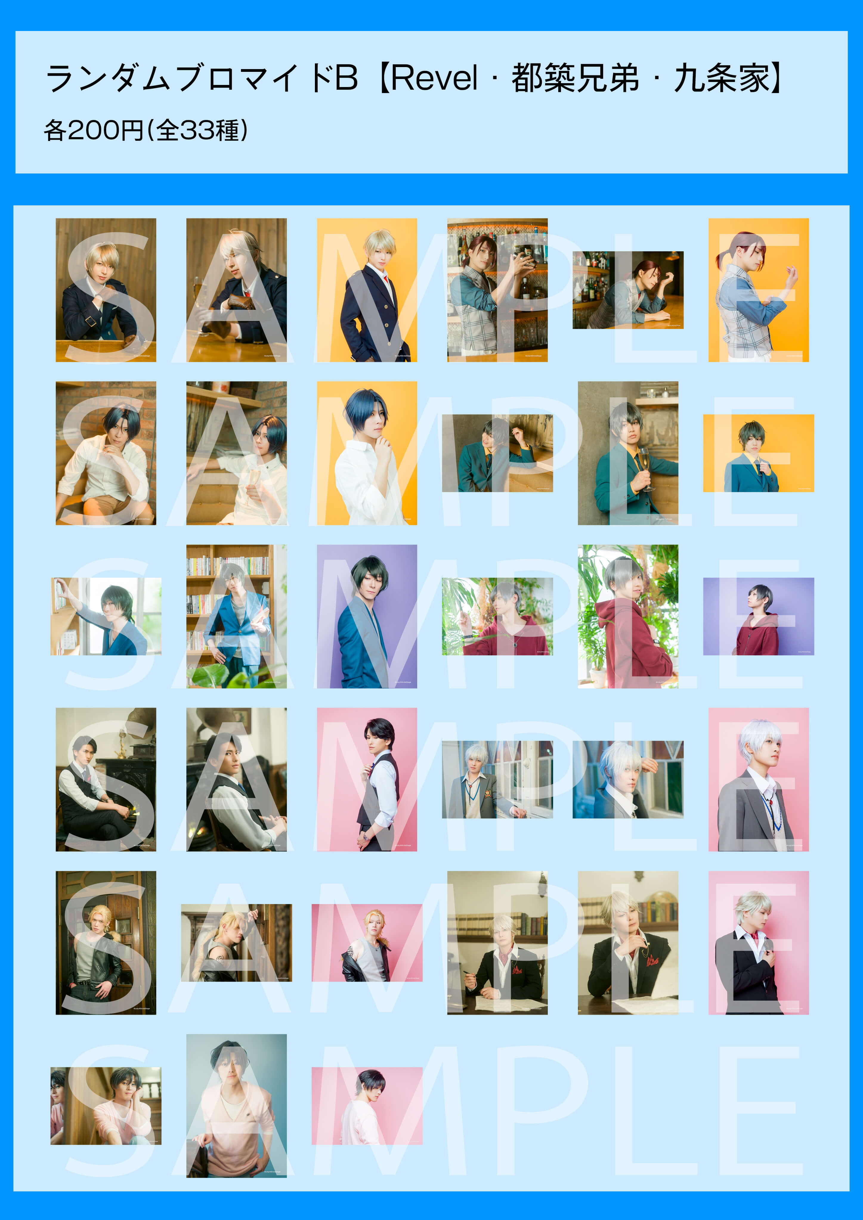 ランダムブロマイドB